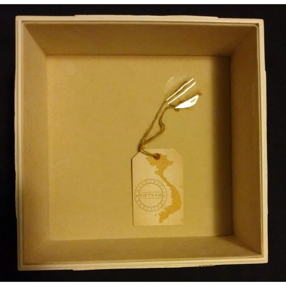 Handmade Natural Mother of Pearl Inlay Decorative Jewelry & Storage Box
